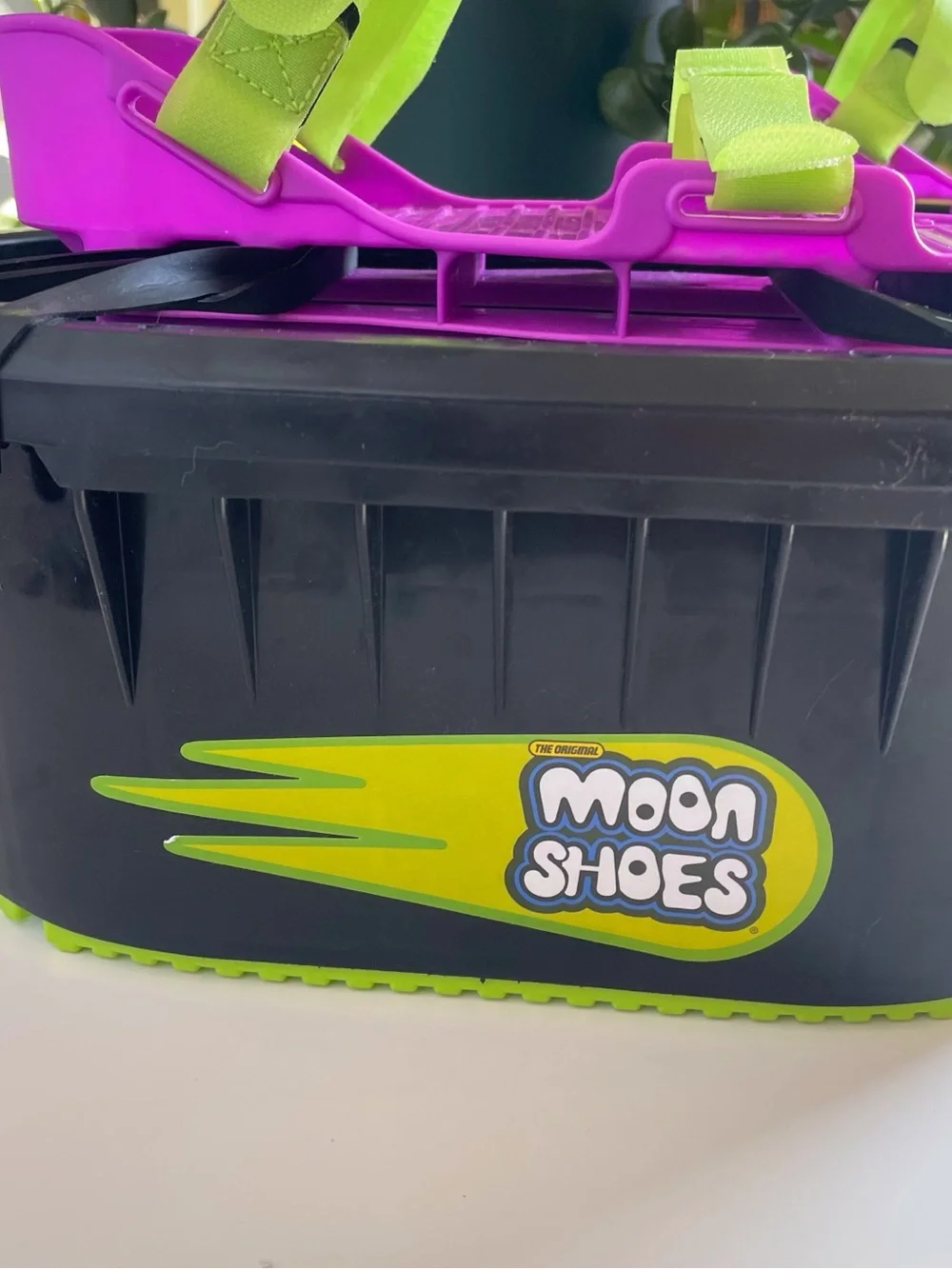 Vintage 1990’s Moon Shoes Bungee Shoes